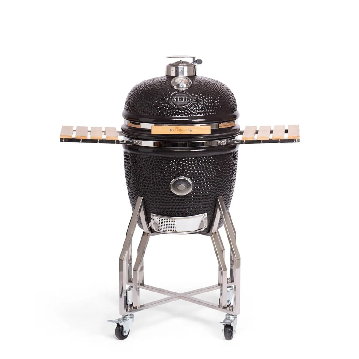 Yakiniku Kamado Grill inkl. Ständer, Seitentischen & Pro Set, Sorglos-Paket