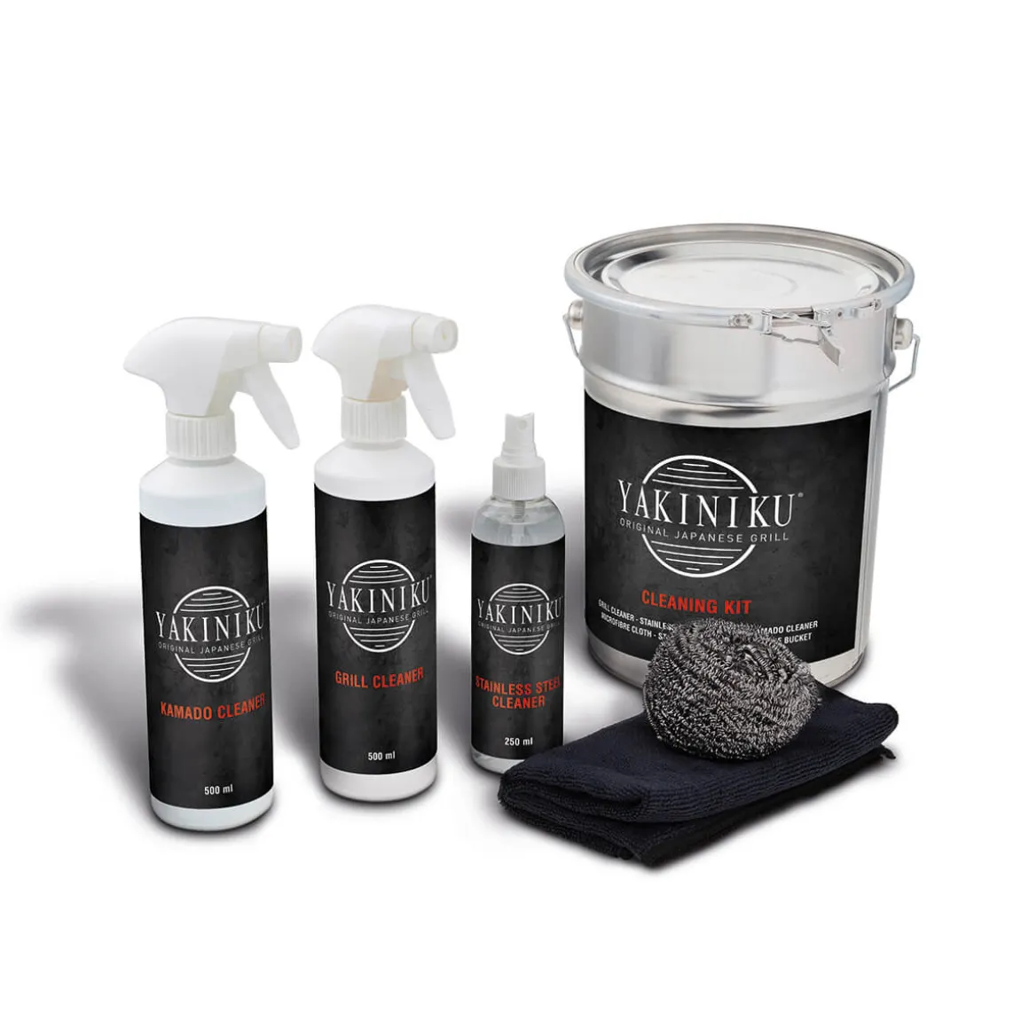 Yakiniku Kamado Grill inkl. Ständer, Seitentischen & Pro Set, Sorglos-Paket