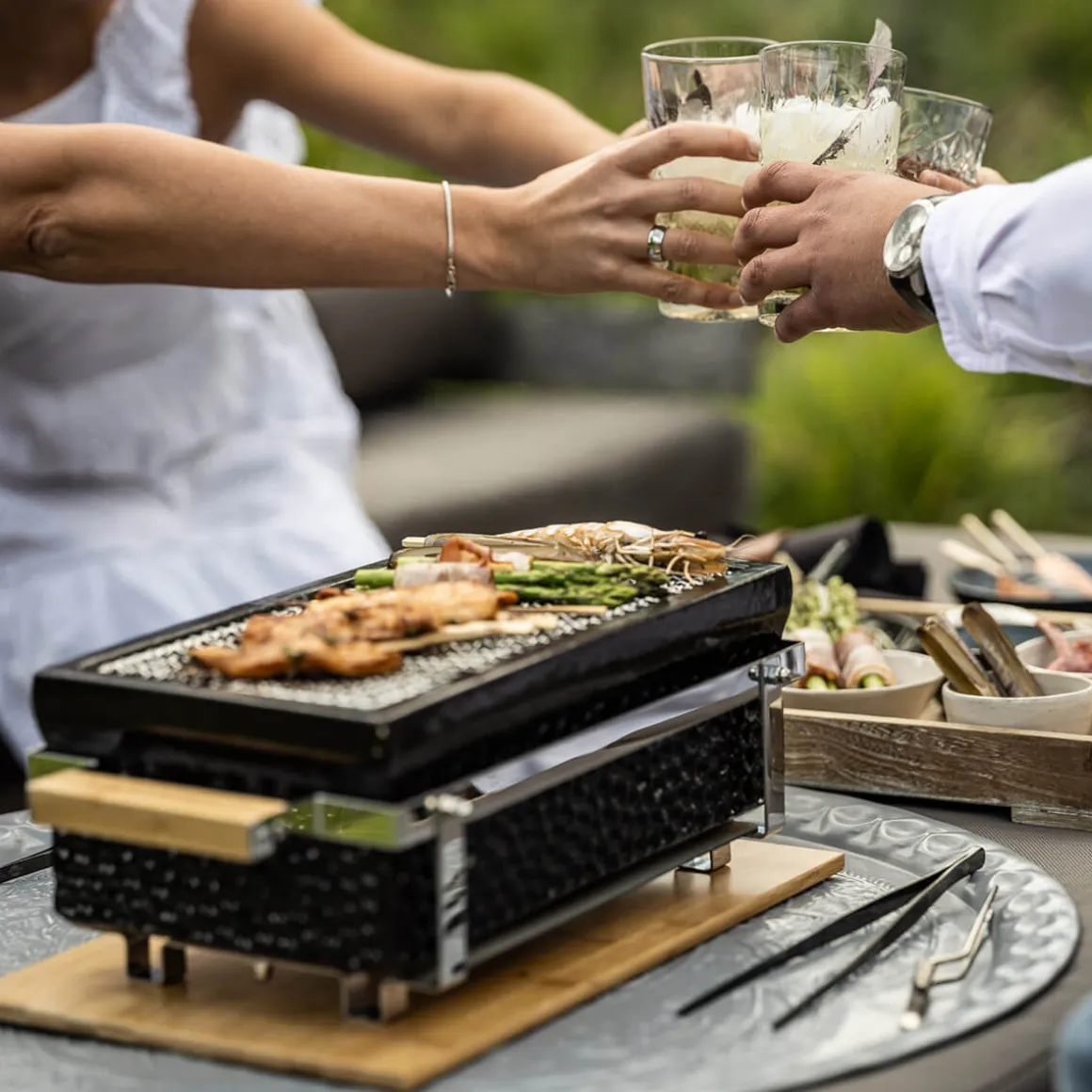 Yakiniku Shichirin Keramik Grill, eckig