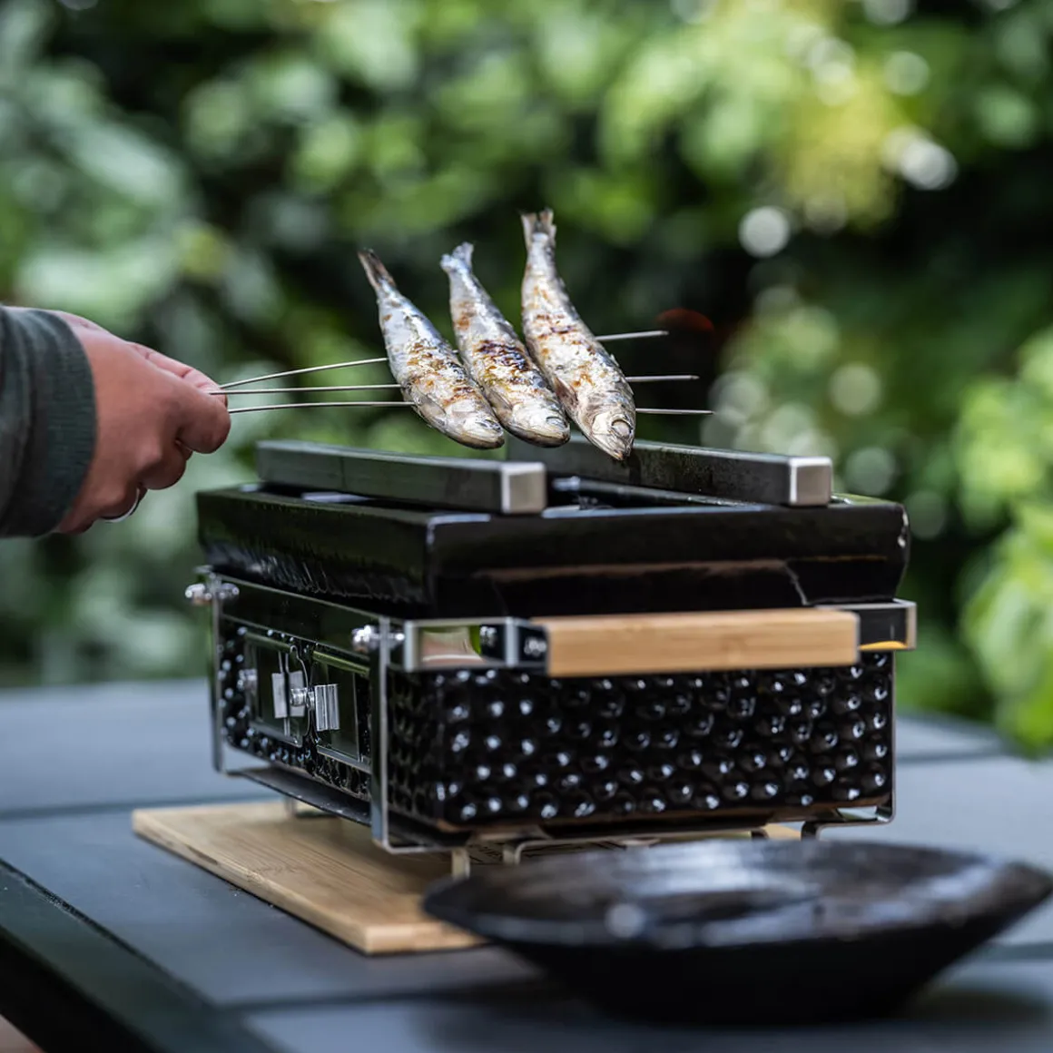 Yakiniku Shichirin Keramik Grill, eckig