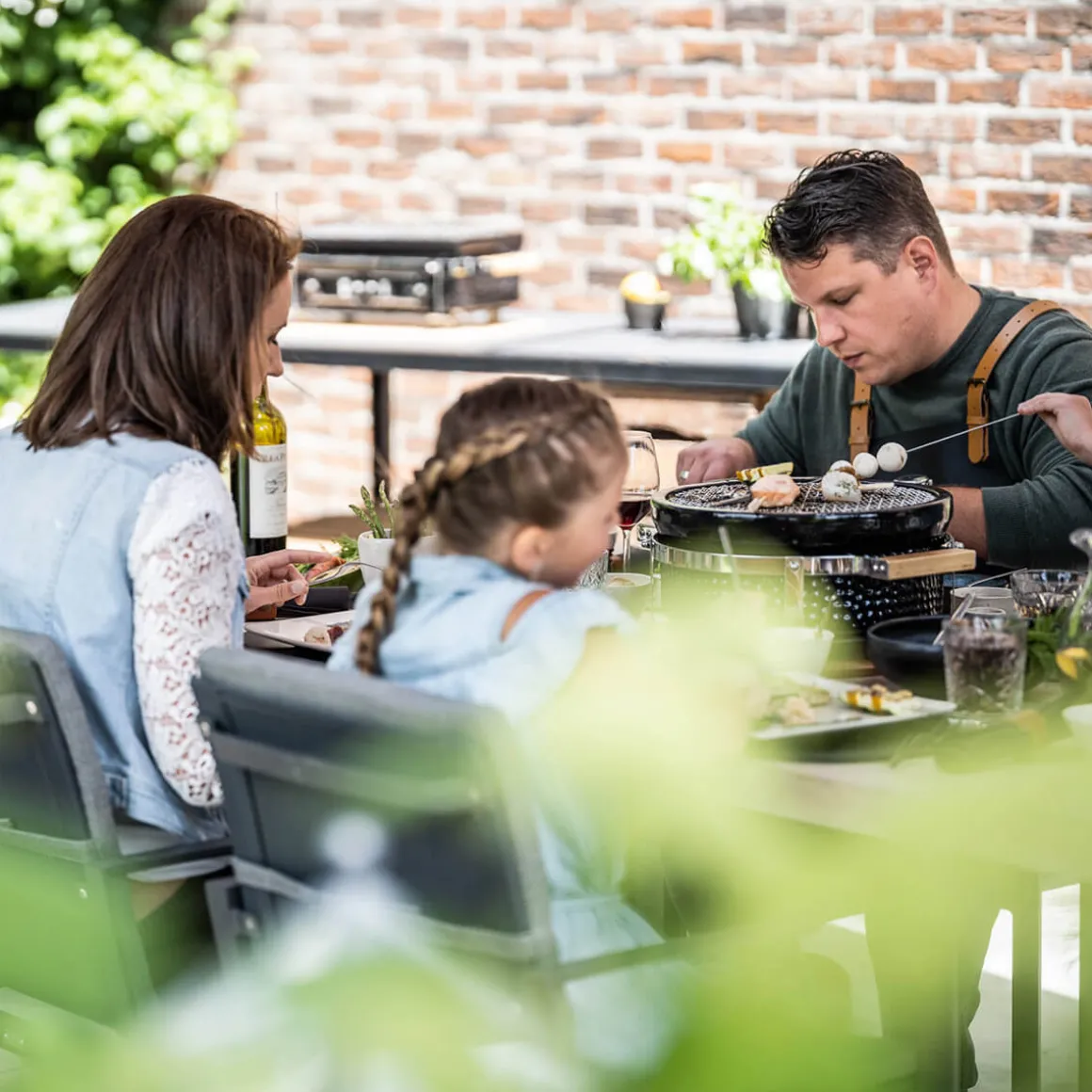 Yakiniku Shichirin Keramik Grill, rund