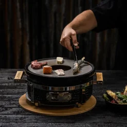 Yakiniku Shichirin Keramik Grill, rund