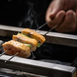 Yakiniku Yakitori Edelstahlstangen / Trägersystem