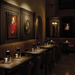 Zafferano AiLati 6er Set Poldina Mini Pro LED Akkuleuchte inkl. Multi-Kontaktladestation