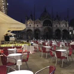 Zafferano AiLati 6er Set Poldina Mini Pro LED Akkuleuchte inkl. Multi-Kontaktladestation