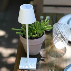 Zafferano AiLati 12er Set Poldina micro Pro LED Akkuleuchte inkl. Multi-Kontaktladestation