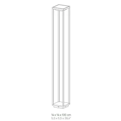 Zafferano AiLati Home Solar XXL LED Solarleuchte