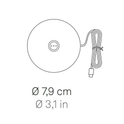 Zafferano AiLati Kontaktladestation für Olivia Micro Pro