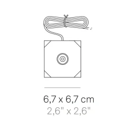 Zafferano AiLati Kontaktladestation für Poldina micro Pro