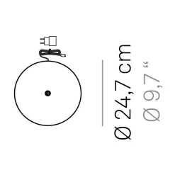 Zafferano AiLati Kontaktladestation für Poldina XXL Pro