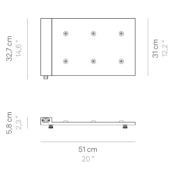 Zafferano AiLati Multi-Kontaktladestation für Poldina, Pina & Olimpia