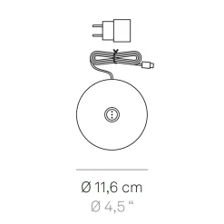 Zafferano AiLati Olivia Pro LED Akkuleuchte