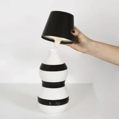 Zafferano AiLati Poldina Stopper LED Akkuleuchte & Flaschenaufsatz