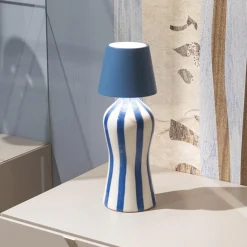 Zafferano AiLati Poldina Stopper LED Akkuleuchte & Flaschenaufsatz