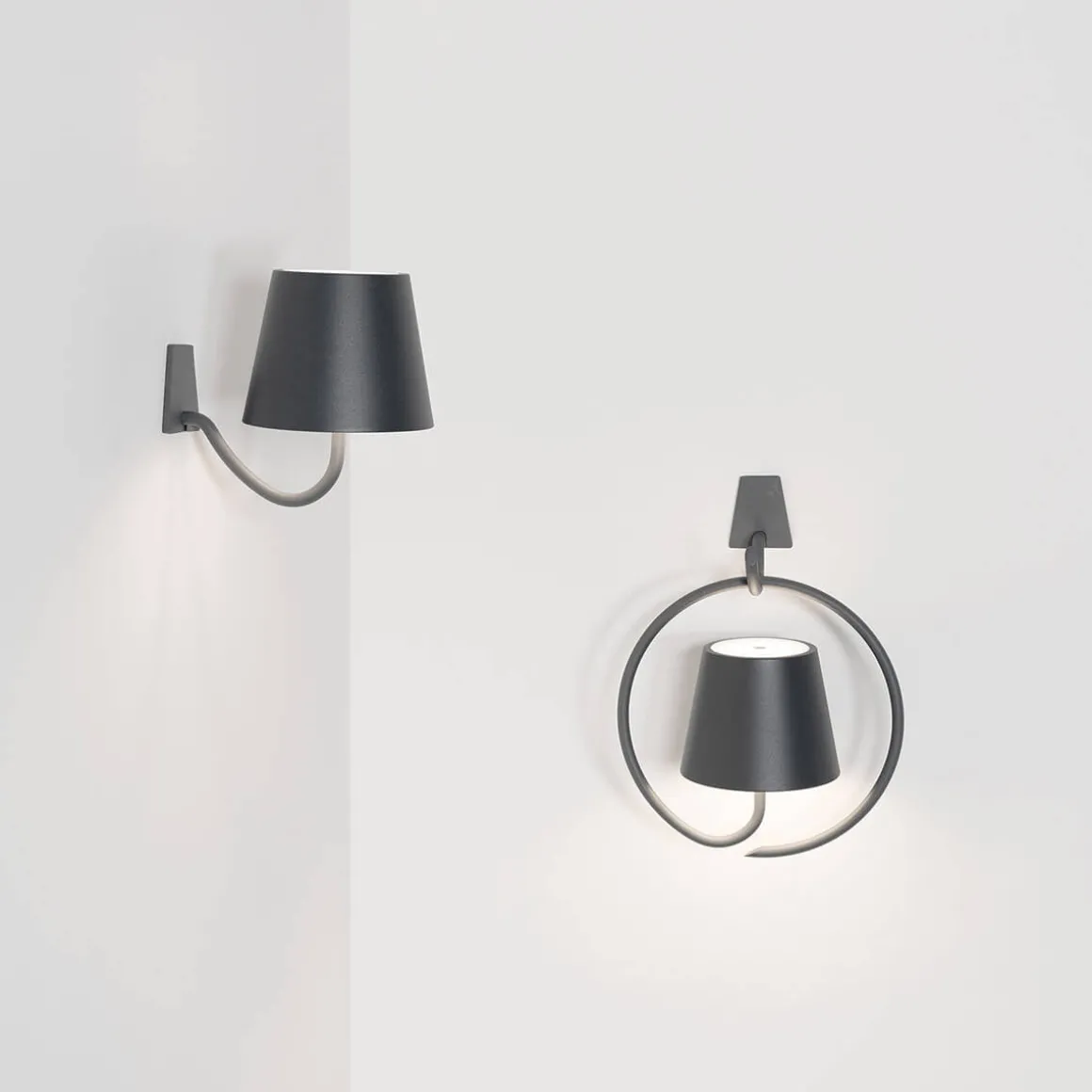 Zafferano AiLati Poldina Pro LED Akku-Wandleuchte