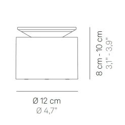 Zafferano AiLati Push-up Pro LED Akkuleuchte