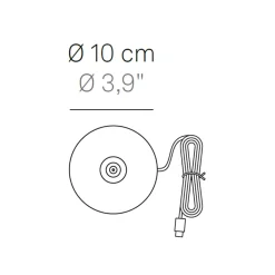 Zafferano AiLati Push-up Pro LED Akkuleuchte, B-Ware