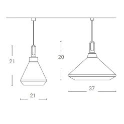 Zava Driyos Pendelleuchte