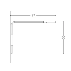 Zava Meta LED Wandleuchte